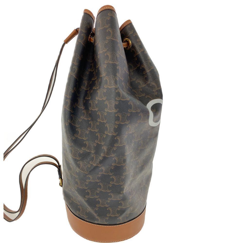 Celine Triomphe Canvas Medium Backpack Carry Bag … - image 3